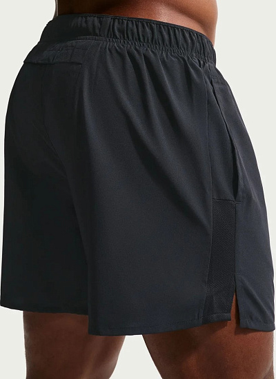 Шорты мужские Nike Dri-FIT Challenger 5Bf Black/Black/Reflective Silver - Фото 3 большая