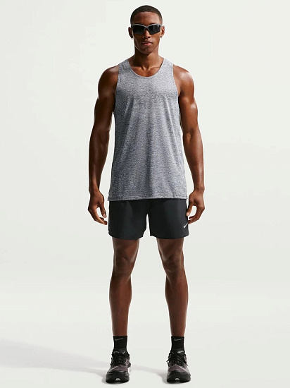 Шорты мужские Nike Dri-FIT Challenger 5Bf Black/Black/Reflective Silver - Фото 8 большая