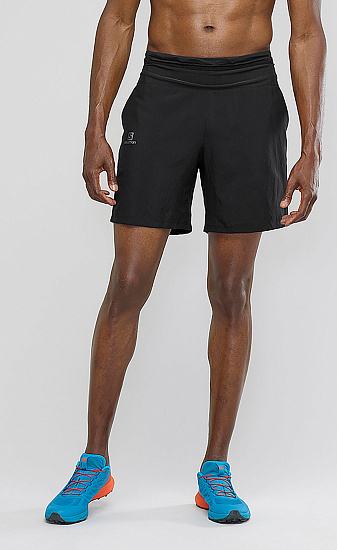 Шорты мужские Salomon XA Training Short Black - Фото 2 большая