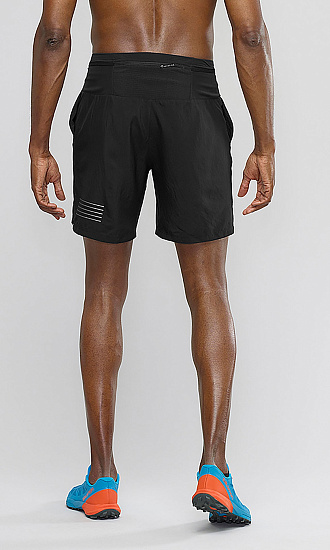 Шорты мужские Salomon XA Training Short Black - Фото 3 большая