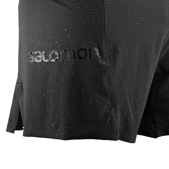 Шорты мужские Salomon S/Lab Short 4'' Black - Фото 6 большая