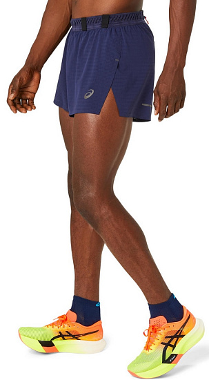 Шорты мужские ASICS Metarun Split Wave Teal - Фото 6 большая
