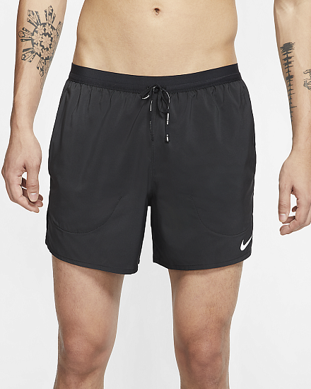Шорты мужские Nike Flex Stride 5In Black/Reflective Silv - Фото 3 большая