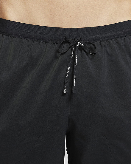 Шорты мужские Nike Flex Stride 5In Black/Reflective Silv - Фото 7 большая