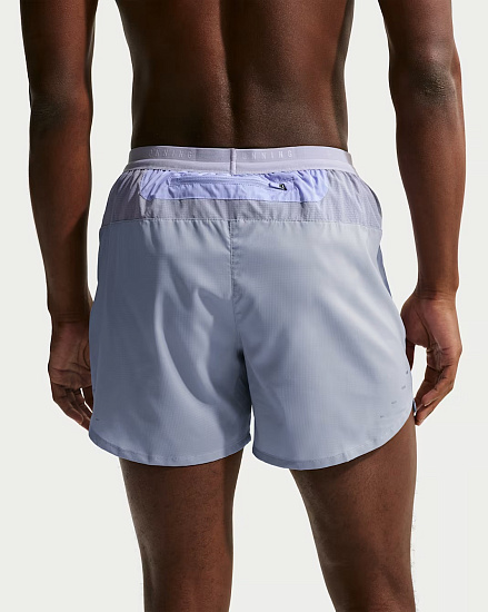 Шорты мужские Nike Dri-FIT 5BF Stride Nvlty Iron Purple/Indigo Haze/Light Thistle/Reflective Silv - Фото 4 большая