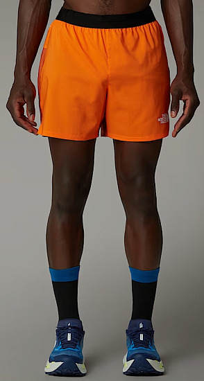 Шорты мужские The North Face Breeze 5in Digital Orange - Фото 5 большая