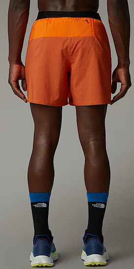Шорты мужские The North Face Breeze 5in Digital Orange - Фото 7 большая