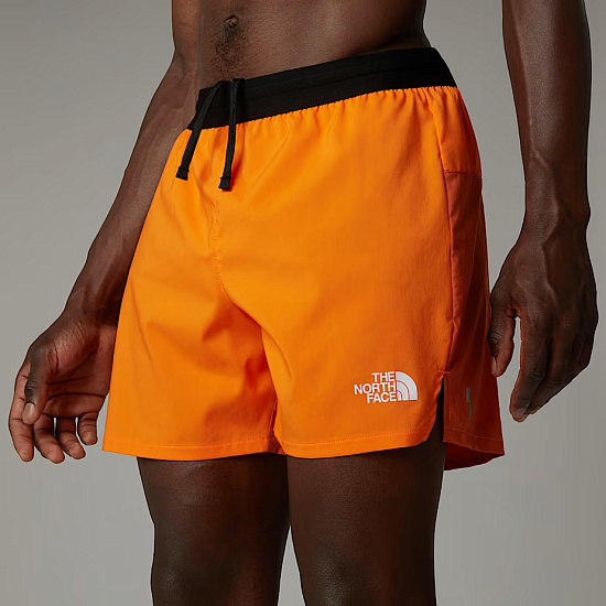 Шорты мужские The North Face Breeze 5in Digital Orange - Фото 9 большая