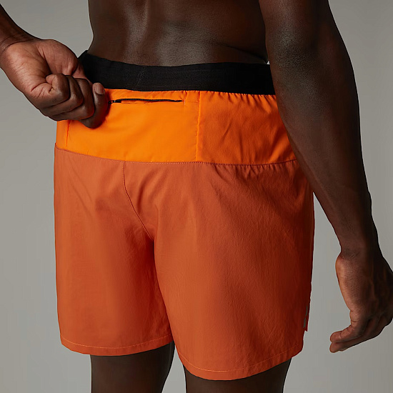 Шорты мужские The North Face Breeze 5in Digital Orange - Фото 10 большая
