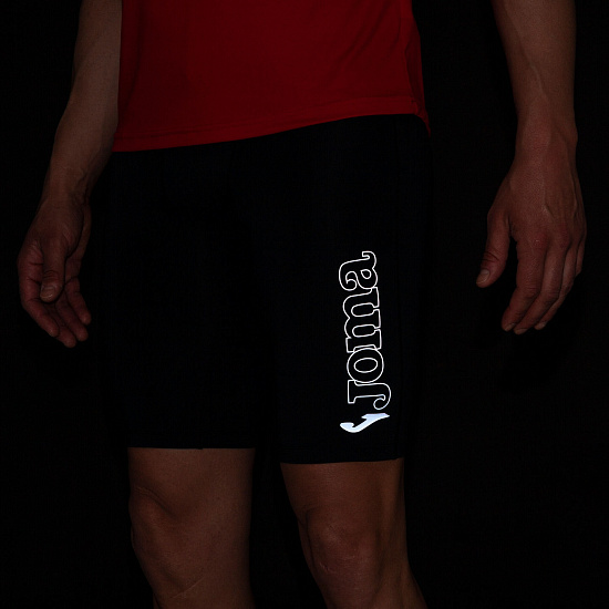 Шорты мужские Joma Running Night Black - Фото 3 большая