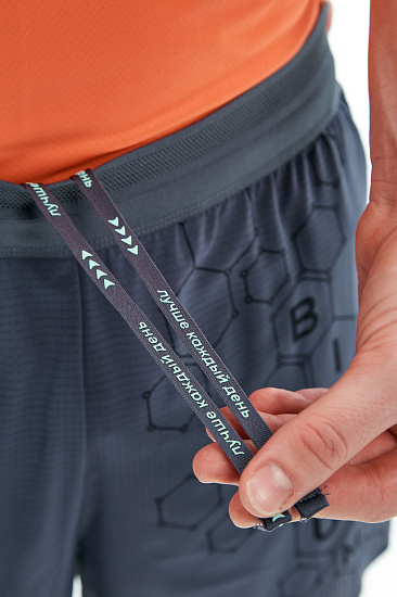 Шорты мужские Bivium Кросс 3.0 Графитовый - Фото 5 большая