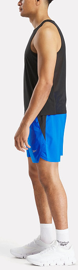 Шорты мужские Reebok Running Синий - Фото 5 большая