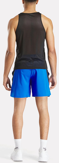 Шорты мужские Reebok Running Синий - Фото 6 большая