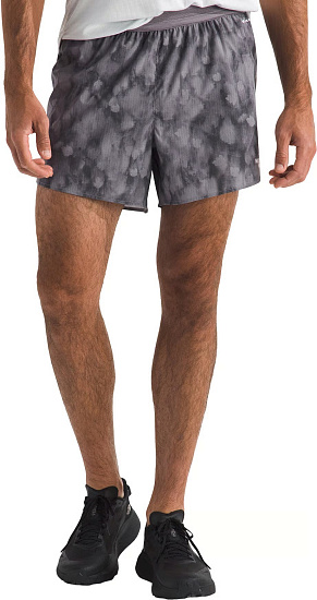 Шорты мужские The North Face Sunriser 5" Print Short Transcendent Grey Diffused Nature Print - Фото 2 большая