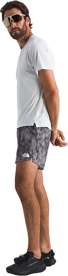 Шорты мужские The North Face Sunriser 5" Print Short Transcendent Grey Diffused Nature Print - Фото 5 большая