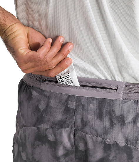 Шорты мужские The North Face Sunriser 5" Print Short Transcendent Grey Diffused Nature Print - Фото 6 большая
