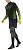 Шорты мужские UYN Running Exceleration 2In1 Black/Yellow Fluo - Фото 5 малая