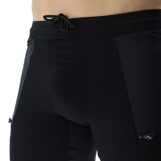 Шорты мужские UYN Strides Running Ow Black/Black - Фото 3 большая