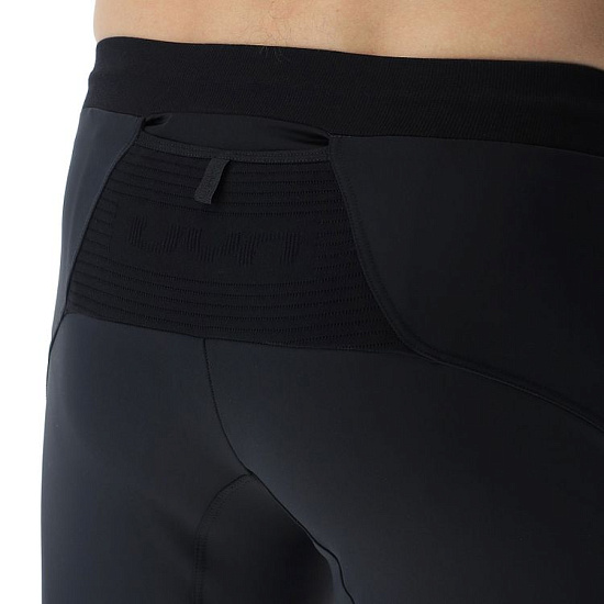 Шорты мужские UYN Strides Running Ow Black/Black - Фото 4 большая