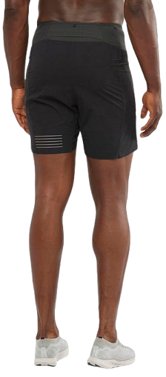 Шорты мужские Salomon  S/Lab Sense Short 6 Black - Фото 2 большая