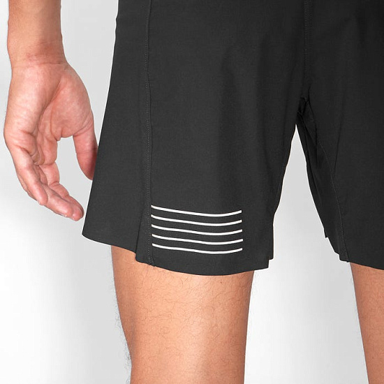 Шорты мужские Salomon  S/Lab Sense Short 6 Black - Фото 5 большая