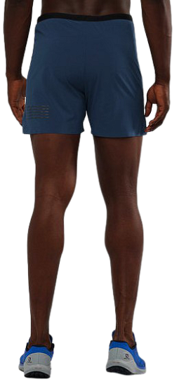 Шорты мужские Salomon Sense 5 Dark Denim - Фото 2 большая