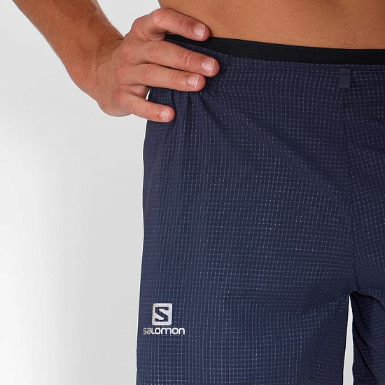 Шорты мужские Salomon Sense Aero 4 Night Sky - Фото 5 большая