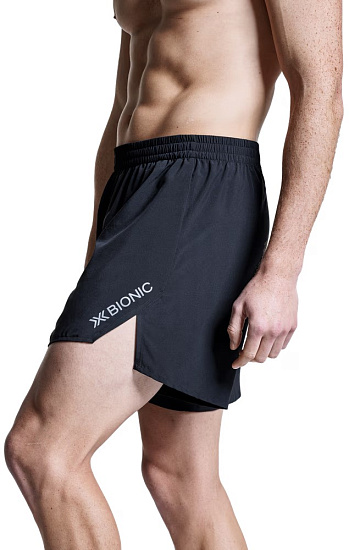 Шорты мужские X-Bionic Streamlite Trail Running Black - Фото 5 большая