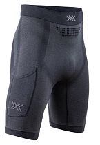 Шорты мужские X-Bionic Xceed Run Black/Rhino Grey