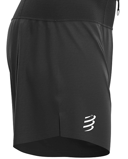 Шорты мужские Compressport Trail 2-в-1 Черный - Фото 2 большая