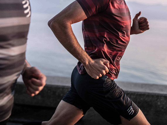 Шорты мужские Compressport Performance Черный - Фото 3 большая
