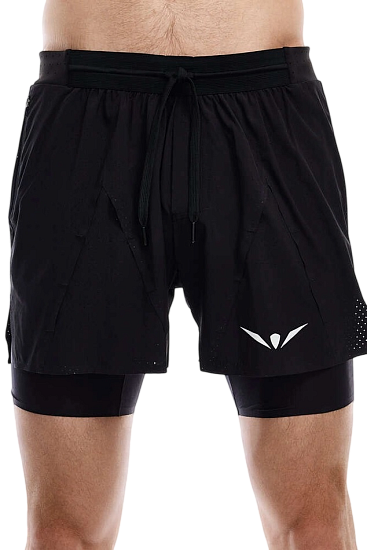 Шорты мужские UGLOW Vapor 2.0 Black - Фото 3 большая