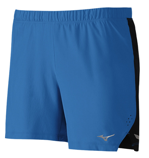 Шорты мужские Mizuno Aero 4.5 Син/Чер - Фото 1 большая