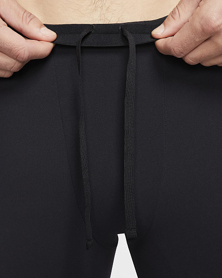 Шорты мужские Nike Yoga Dri-FIT Infinalon Black/Black - Фото 6 большая