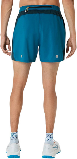 Шорты мужские ASICS Road 5In Dark Teal - Фото 3 большая