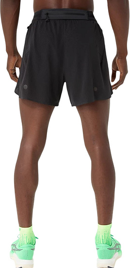 Шорты мужские ASICS Metarun 5In Performance Black - Фото 3 большая