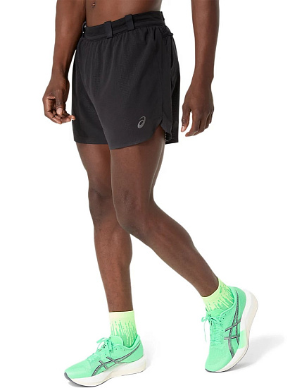 Шорты мужские ASICS Metarun 5In Performance Black - Фото 4 большая