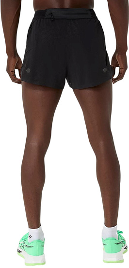 Шорты мужские ASICS Metarun Split Performance Black - Фото 3 большая