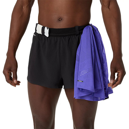 Шорты мужские ASICS Metarun Split Performance Black - Фото 10 большая