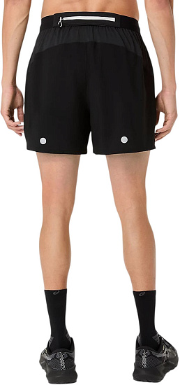 Шорты мужские ASICS Fujitrail All Over Print 5In Performance Black - Фото 3 большая