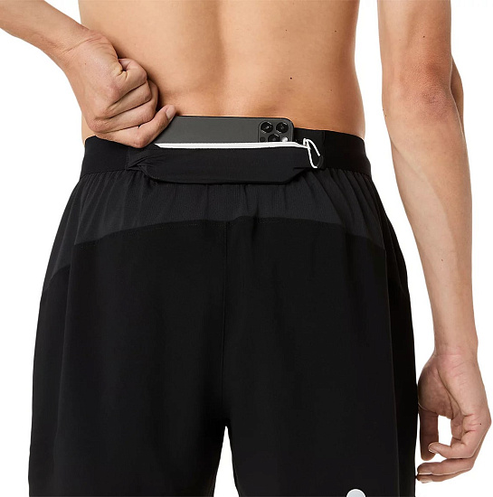Шорты мужские ASICS Fujitrail All Over Print 5In Performance Black - Фото 8 большая
