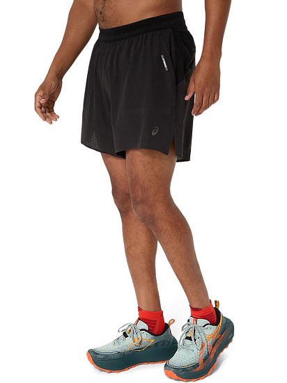 Шорты мужские ASICS Fujitrail Elite Performance Black - Фото 3 большая