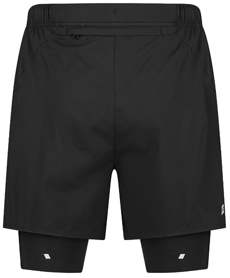Шорты мужские CEP C48M The Run 2in1 Black - Фото 2 большая