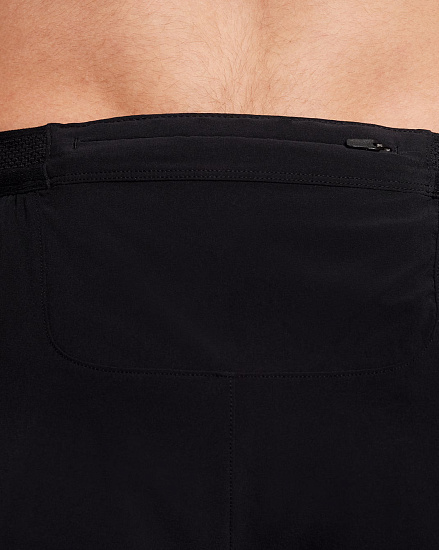 Шорты мужские Nike Dri-FIT ADV AeroSwift 4 Black/Summit White - Фото 7 большая