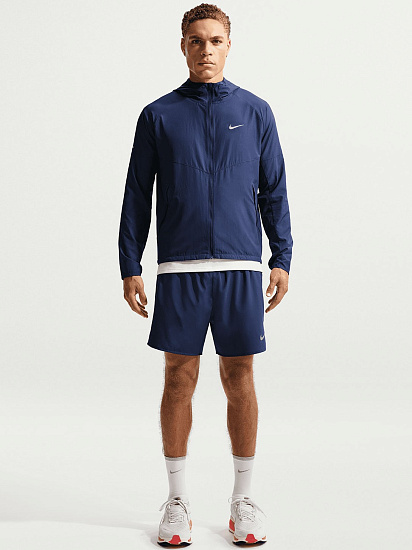 Шорты мужские Nike Dri-FIT Challenger 5 2In1 Midnight Navy/Black - Фото 4 большая