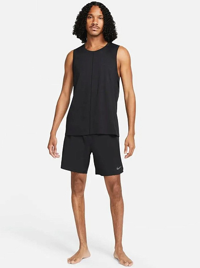 Шорты мужские Nike Dri-FIT Challenger 7 2In1 Black/Summit White - Фото 5 большая