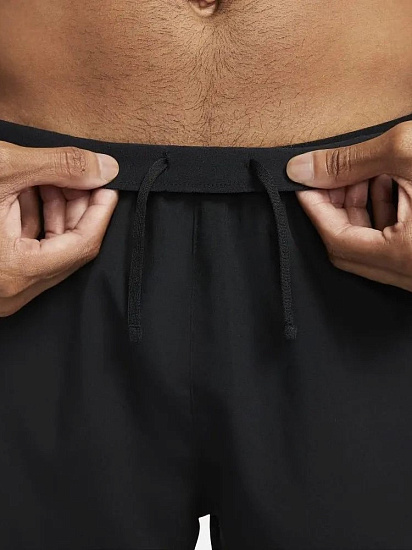 Шорты мужские Nike Dri-FIT Challenger 7 2In1 Black/Summit White - Фото 5 большая