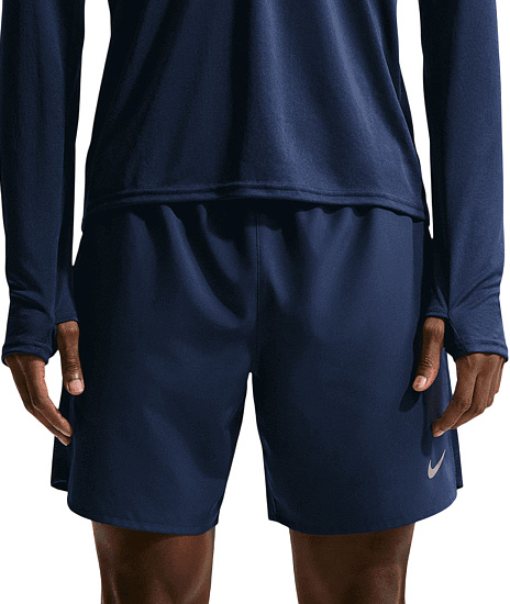 Шорты мужские Nike Dri-FIT Challenger 7 Midnight Navy/Black - Фото 3 большая