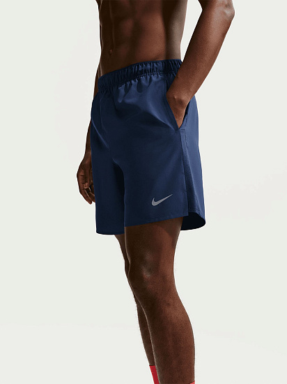 Шорты мужские Nike Dri-FIT Challenger 7 Midnight Navy/Black - Фото 6 большая