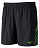 Шорты мужские Mizuno Venture Square 5.5 Black/Green - Фото 1 малая